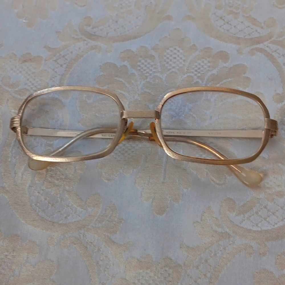 Vintage 24k gold plated glasses or eyeglasses - Picture 2 of 11